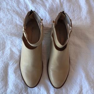 Kelsi Dagger Kadeeja Booties in tan suede